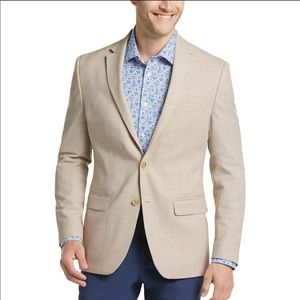 Tommy Hilfiger linen sport coat beige 41R NWT